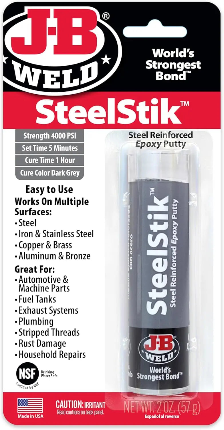 J-B Weld Steel Putty réparation du stock tank pool ILOTank