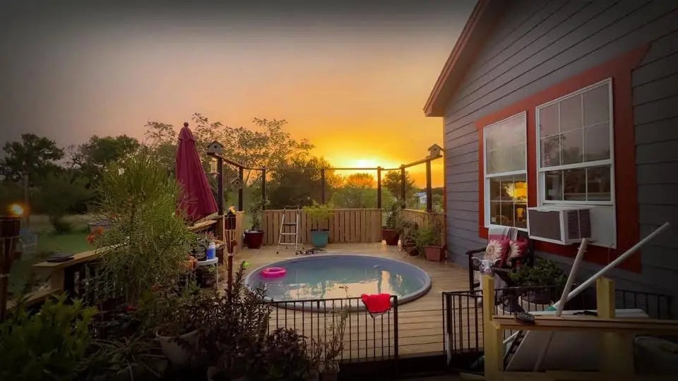 Stock tank pool Polyéthylènegris 6' ILOTank