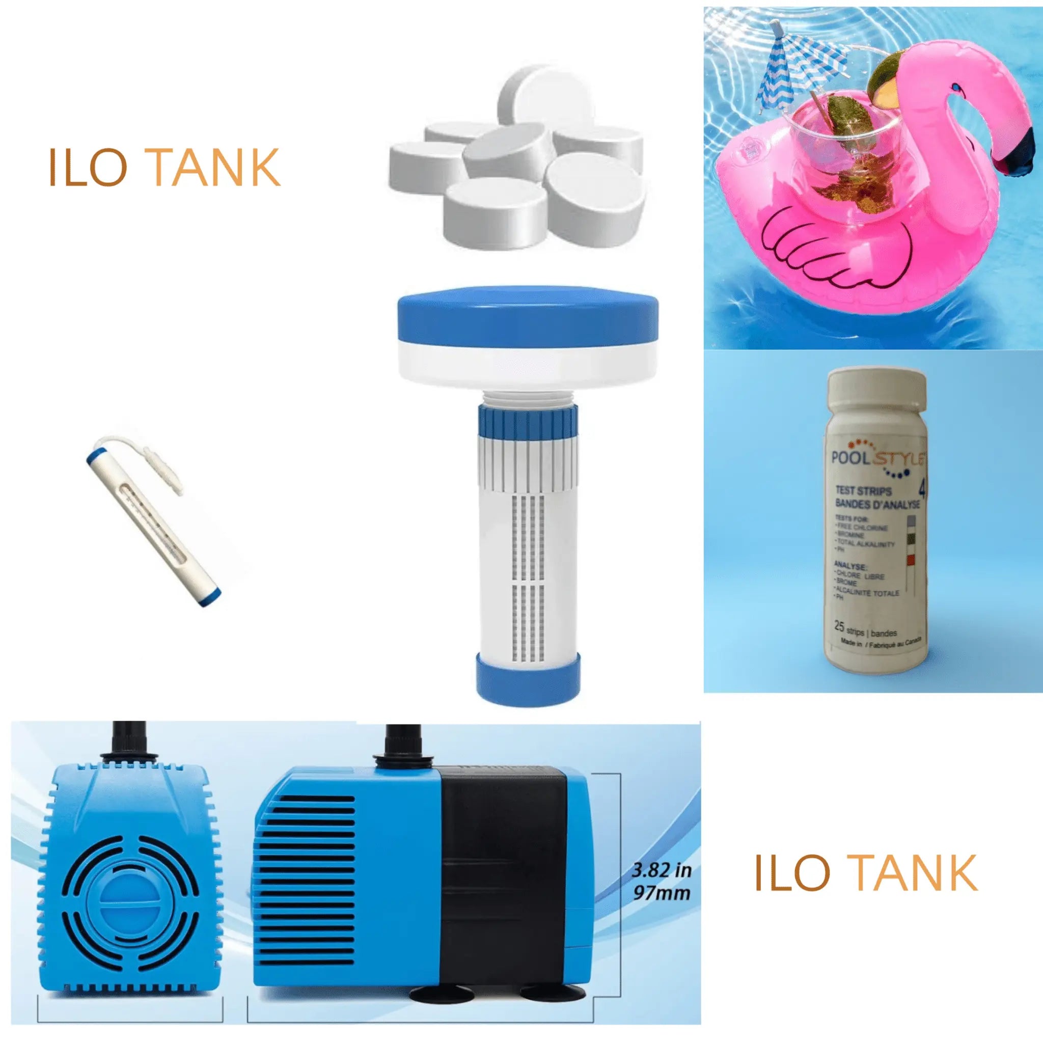 Stock Tank Pool Starter Accessory Kit