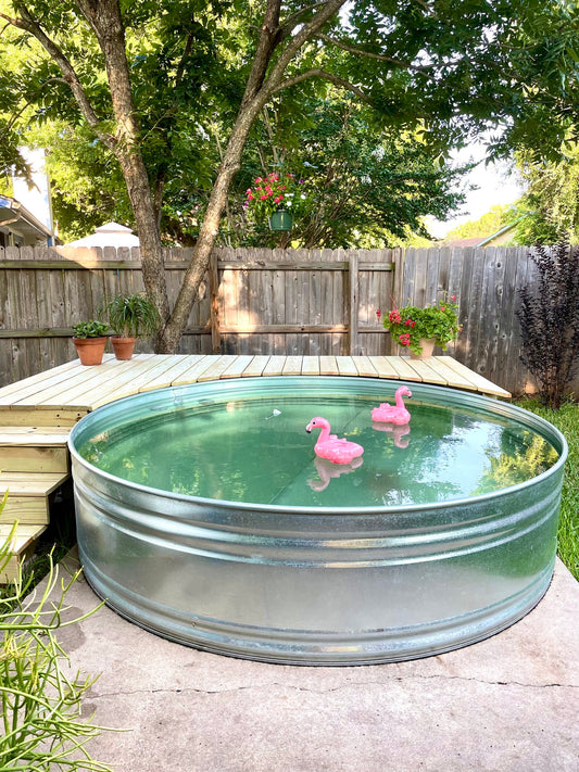 Stock tank pool 8' 