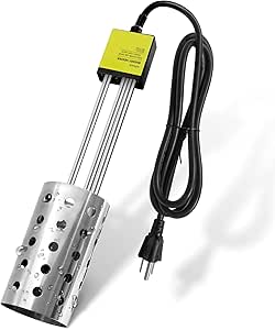 Submersible water heater for Stock Tank Pool and Cold Bath